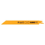 Lames scie sabre dewalt mtal 203mm (5 pcs)