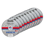 Lot de 10 disques  trononner kwb 125x22, 23x1mm