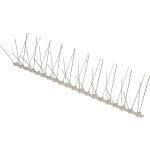 Lot de 10 pics mtalliques anti - oiseaux 50cm