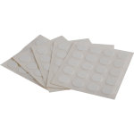 Lot de 100 caches vis auto - adh�sifs d. 13mm - blanc