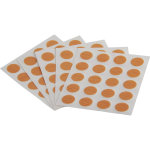 Lot de 100 caches vis auto - adh�sifs d. 13mm - h�tre