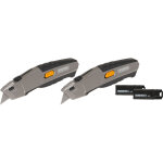 Lot de 2 couteaux utilitaires toughbuilt