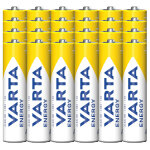 Lot de 24 piles alcalines energy varta aaa / lr03 (24 pces) Lot de 24 piles alcalines energy varta aaa / lr03 (24 pces)