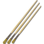 Lot de 3 pinceaux fins plats kana ndeg6 - 10 - 12 (lot) Lot de 3 pinceaux fins plats kana ndeg6 - 10 - 12 (lot)