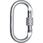 Lot de 5 mousquetons  vis acier delta plus (lot)