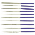 Lot de limes à aiguille 140mm (10 pcs) Lot de limes à aiguille 140mm (10 pcs)