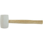 Maillet caoutchouc blanc 680g