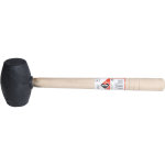 Maillet caoutchouc noir rubi 250g