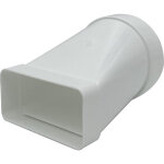 Manchon droit pvc rigide pour vmc axelair 55x110mm - sortie 100mm