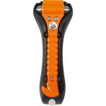 Marteau brise - vitre lifehammer orange fluorescent