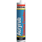 Mastic acrylique acryrub faade soudal - snjf 300ml blanc