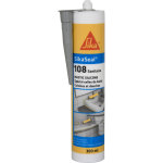 Mastic silicone sanitaire sikaseal 108 300ml gris clair