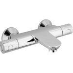 Mitigeur thermostatique bain / douche thewa wata + chrom