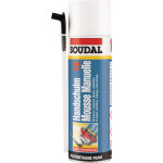 Mousse pu manuelle 1k soudal 500ml jaune