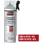 Mousse pu thermique et phonique whiteteq arosol rubson 500ml blanche