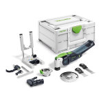 Outil multifonction sans fil festool osc 18 e - basic - set vecturo (machine seule) 18v li - ion