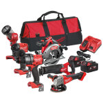 Pack 6 machines sans fil milwaukee m18 fpp6e3 - 502b 18v li - ion 5 ah Pack 6 machines sans fil milwaukee m18 fpp6e3 - 502b 18v li - ion 5 ah