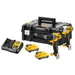 Pack dewalt perceuse visseuse dcd701 et visseuse � chocs dcf801 12v li - ion 3ah