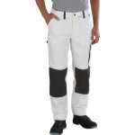 Pantalon de peintre - ma�on avec poches genouill�res 46 blanc
