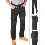 Pantalon de travail camouflage cerva m vert