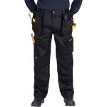 Pantalon de travail poches genouillères stanley oaklands 46r noir Pantalon de travail poches genouillères stanley oaklands 46r noir