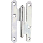 Paumelle universelle paris alberts gauche 110x55x3mm