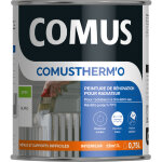 Peinture radiateur comustherm'o satin blanc comus 0, 75l