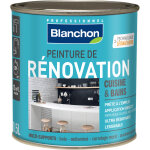 Peinture de r�novation satin�e cuisine & bains blanchon 0, 5l bleu canard * dispo 48h *