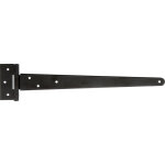 Penture anglaise noire 400 / 40 x 90 x 2, 5mm