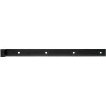 Penture droite galva plastifiée noire 500 x 5mm Ø14mm Penture droite galva plastifiée noire 500 x 5mm Ø14mm