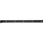 Penture droite galva plastifiée noire 600 x 5mm Ø14mm Penture droite galva plastifiée noire 600 x 5mm Ø14mm