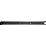 Penture queue de carpe galva plastifi�e noire 500 x 5mm �14mm