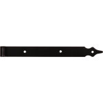 Penture rustica noire  10 x 300mm