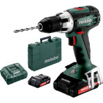 Perceuse visseuse sans fil metabo bs 18 lt 18v li - ion 2ah