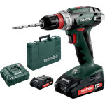 Perceuse visseuse sans fil metabo bs 18 l quick 18v li - ion 2ah