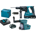 Perfo - burineur sans fil sds + makita dhr243rtjw 18v li - ion 5ah