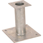 Pied de poteau platine 150mm