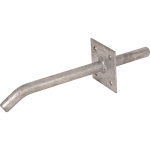 Pied de poteau  sceller 80x80mm