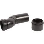 Pipe longue coude 50mm 90 / 110mm