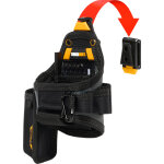 Poche pour m�tre ruban et cutter + carnet et crayon toughbuilt 7 fonctions