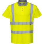 Polo haute visibilit� portwest l jaune