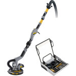 Ponceuse tlscopique  pltre peugeot + mallette 29 accessoires spciale plaquiste 810w 225mm