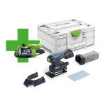 Ponceuse vibrante hybride festool rtsc 400 - basic + batterie offerte 18v li - ion 3ah Ponceuse vibrante hybride festool rtsc 400 - basic + batterie offerte 18v li - ion 3ah