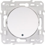 Poussoir odace schneider lumineux - dispo 48h