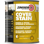 Primaire - scellant isolant cover stain zinsser 1l blanc Primaire - scellant isolant cover stain zinsser 1l blanc