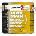 Primaire - scellant isolant cover stain zinsser 2, 5l blanc * dispo 48h * Primaire - scellant isolant cover stain zinsser 2, 5l blanc * dispo 48h *