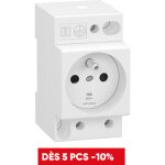 Prise modulaire 2p + t resi9 xp schneider 16a 250v Prise modulaire 2p + t resi9 xp schneider 16a 250v