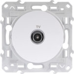 Prise tv odace schneider blanc