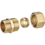 Raccord droit bicone mle noyon & thiebault m12x17 - 14