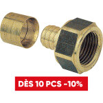 Raccord droit femelle � glissement per �16 - f15x21